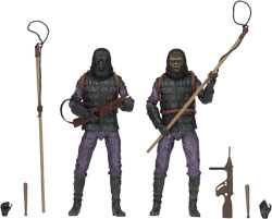 Planet of the Apes - Classic Gorilla Soldier 2 Pack